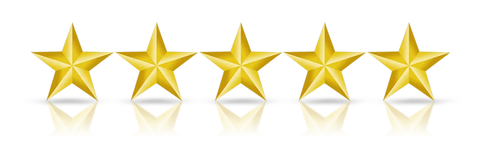 ReviTag 5-star customer rating badge